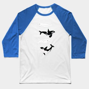 Orcas & Belugas Baseball T-Shirt